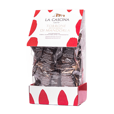 Torrone Artigianale Cioccolato Fondente 300g