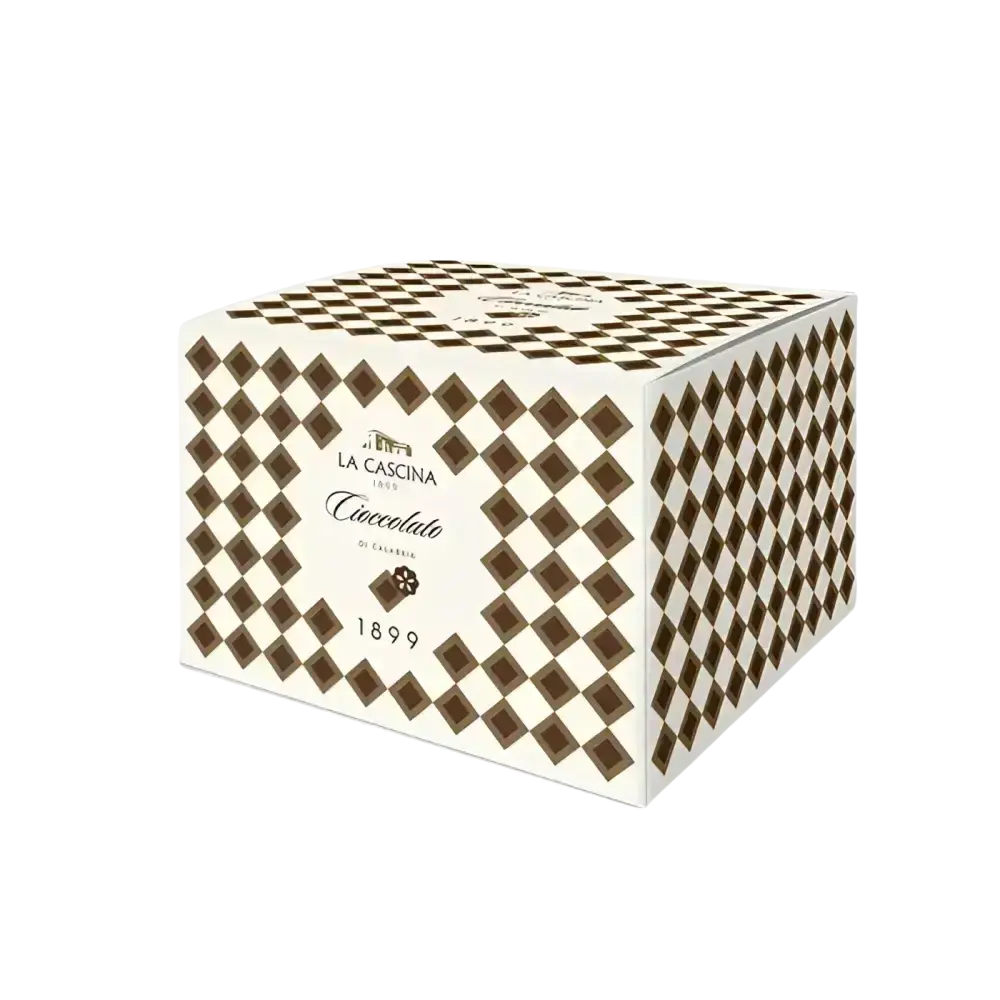 La Cascina Cioccolato gift box with elegant design, perfect for chocolate lovers and special occasions.