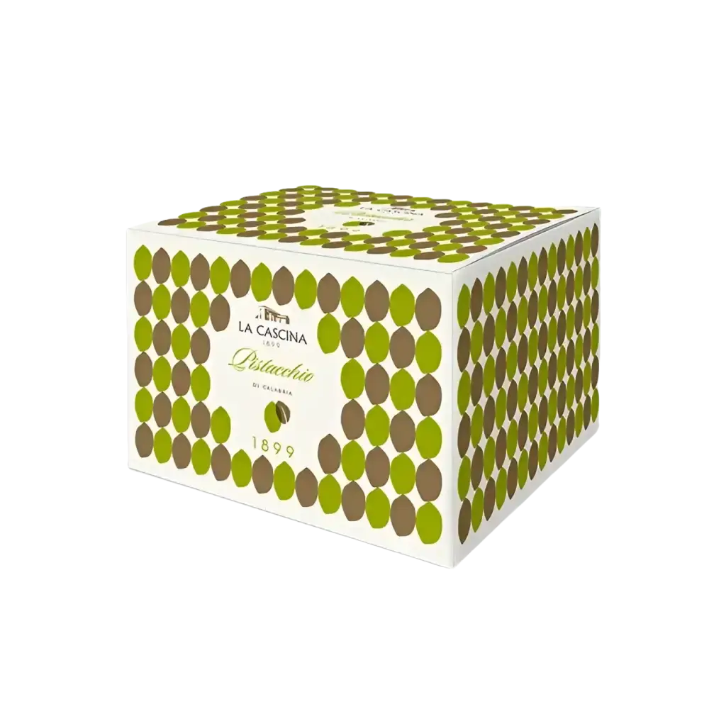 Panettone La Cascina mit Pistazien-Creme Füllung 1000g - Panettone