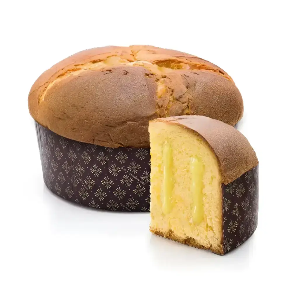 Panettone La Cascina Bergamotte-Creme Füllung 1000g - Panettone