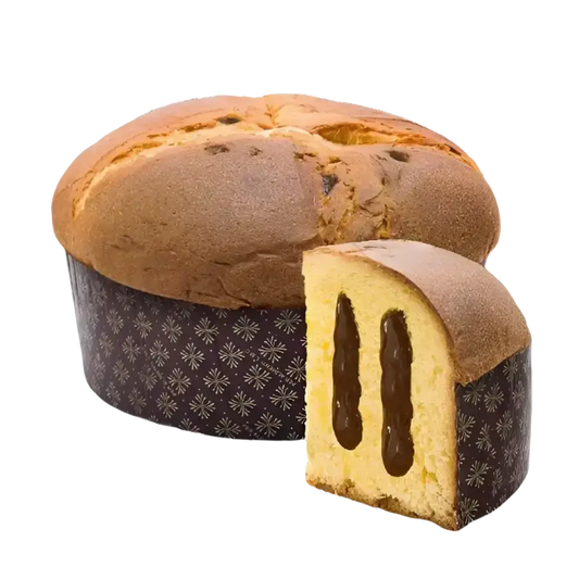 Panettone La Cascina Haselnuss-Creme Füllung 1000g - Panettone