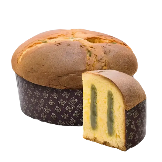 Panettone La Cascina mit Pistazien-Creme Füllung 1000g - Panettone