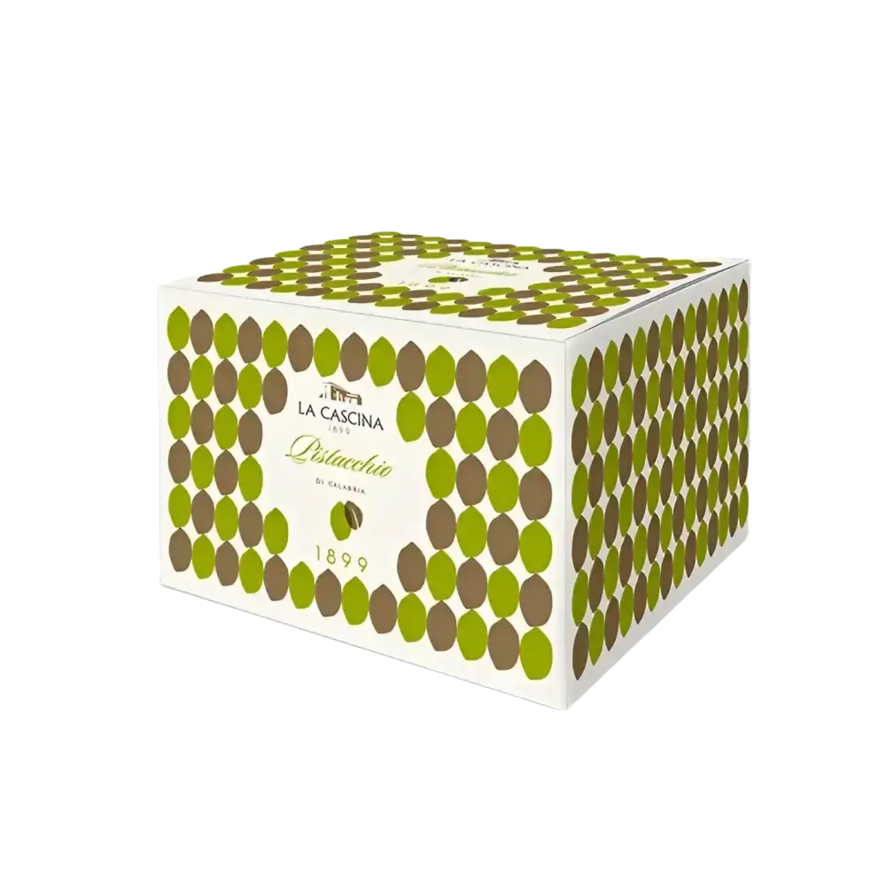 Panettone La Cascina mit Pistazien-Creme Füllung 1000g - Panettone