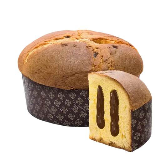 Panettone La Cascina Schokoladen-Creme Füllung 1000g - Panettone