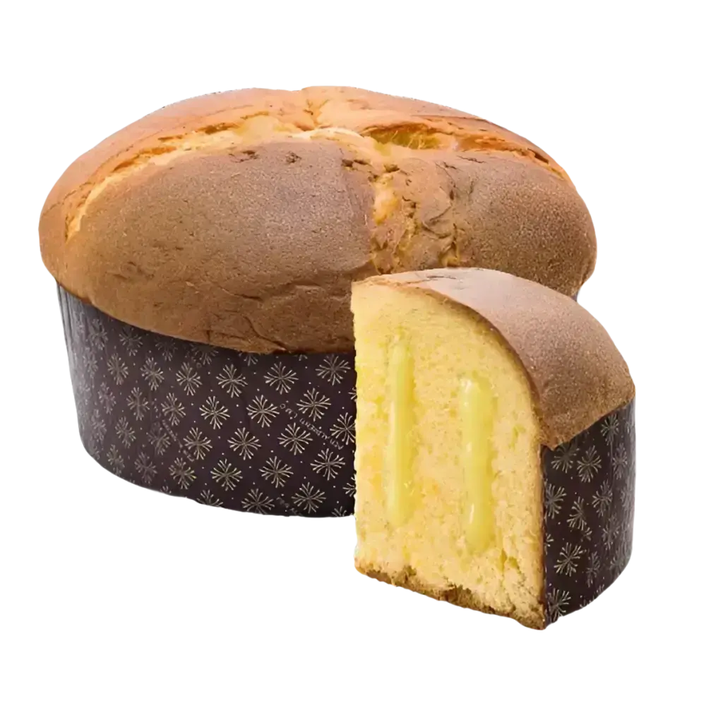 Panettone La Cascina Zitrus-Creme Füllung 1000g - Panettone