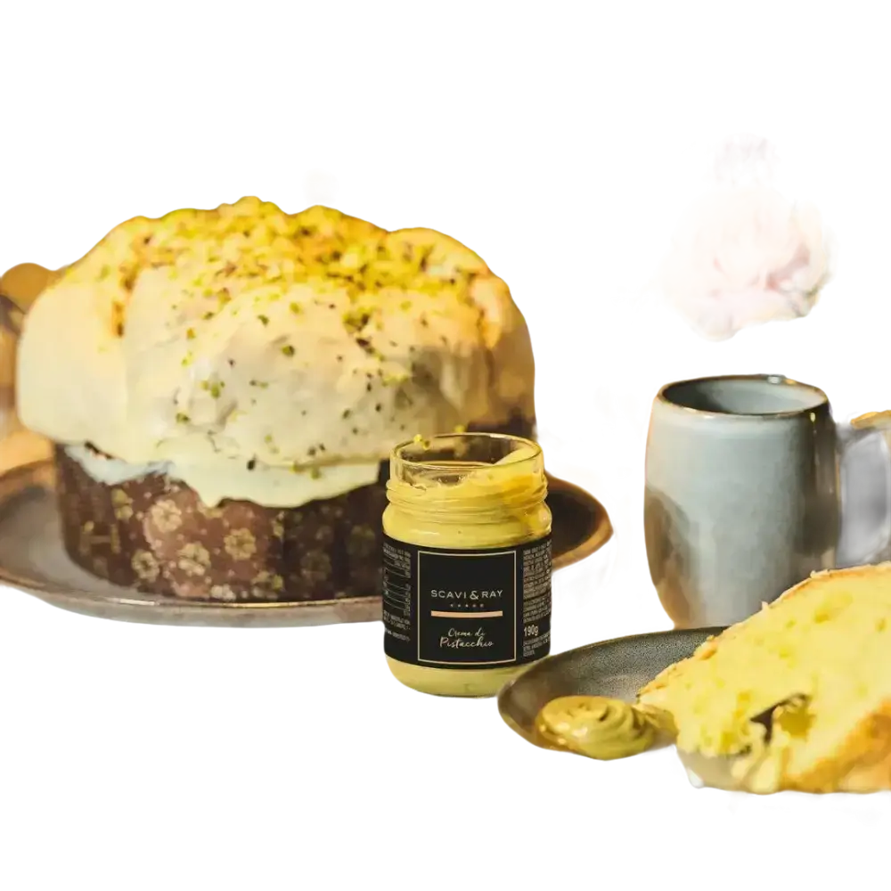 Panettone Scavi & Ray 850g + Crema di Pistacchio 190g Panettone