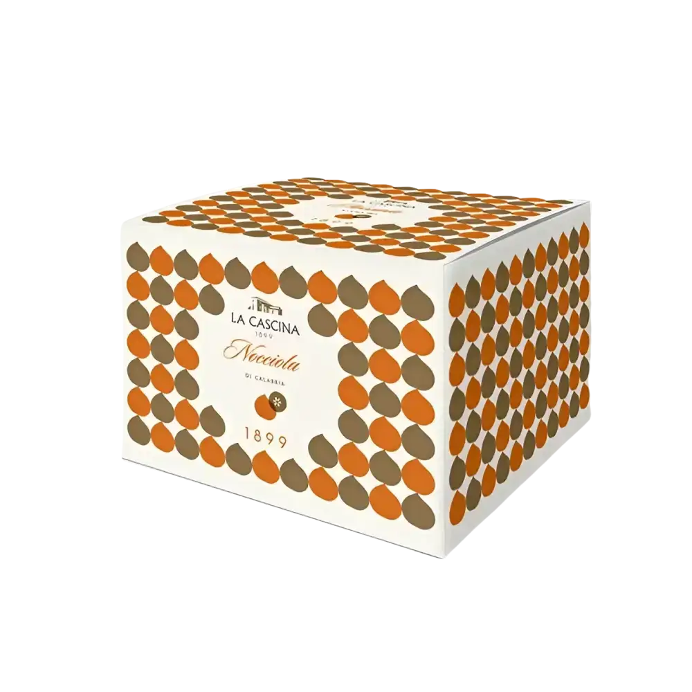 Panettone La Cascina Haselnuss-Creme Füllung 1000g - Panettone