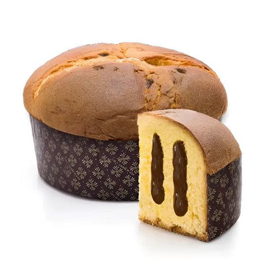 Panettone La Cascina Haselnuss-Creme Füllung 1000g - Panettone