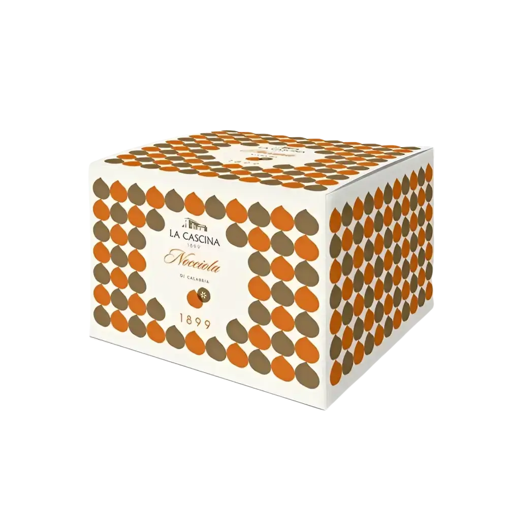 Panettone La Cascina Haselnuss-Creme Füllung 1000g - Panettone