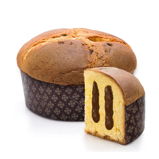 Panettone La Cascina Schokoladen-Creme Füllung 1000g - Panettone