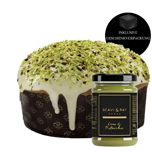 Panettone Scavi & Ray 850g + Crema di Pistacchio 190g - Panettone