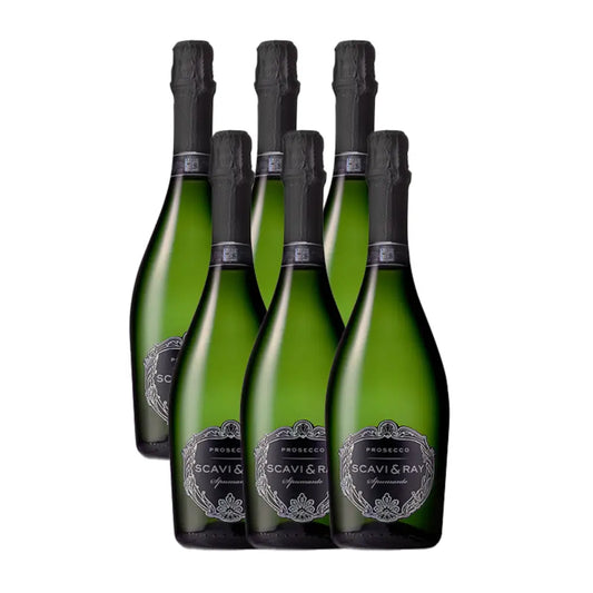 Scavi & Ray Prosecco Spumante DOC Extra Dry - 6 Flaschen - Schaumwein